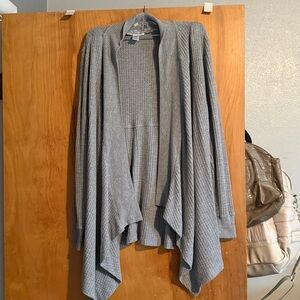 Motherhood Textured Gray Cardigan